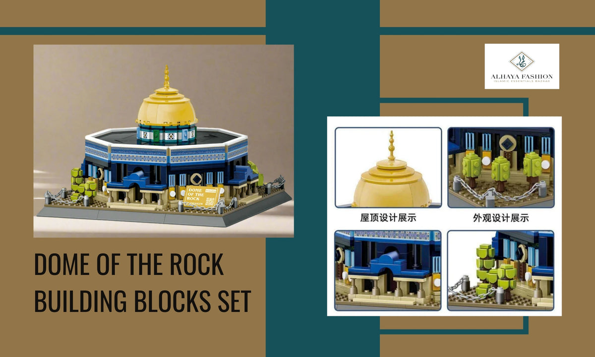 Dome of the Rock Building Blocks Set | Islamic Toy – Alhaya Fashion