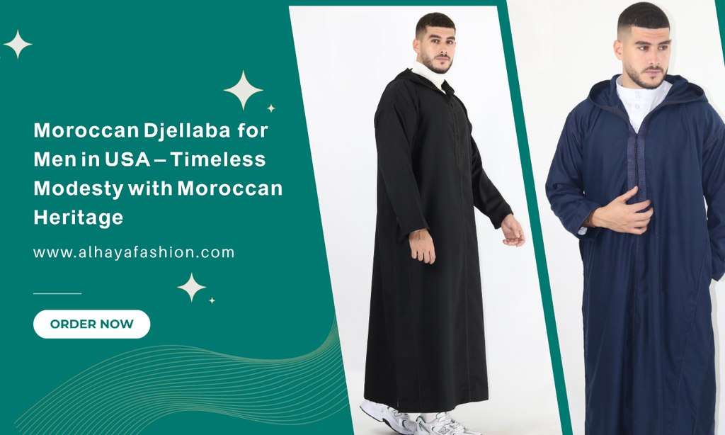Moroccan Djellaba for Men in USA
