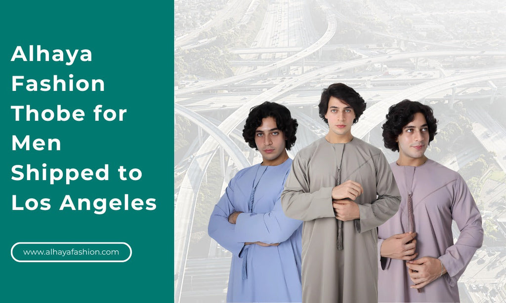 Premium Emirati Thobe for Men – Shipped to Los Angeles