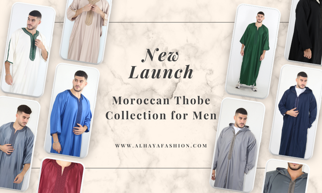 Traditional Moroccan Thobe for Men – Alhaya Fashion