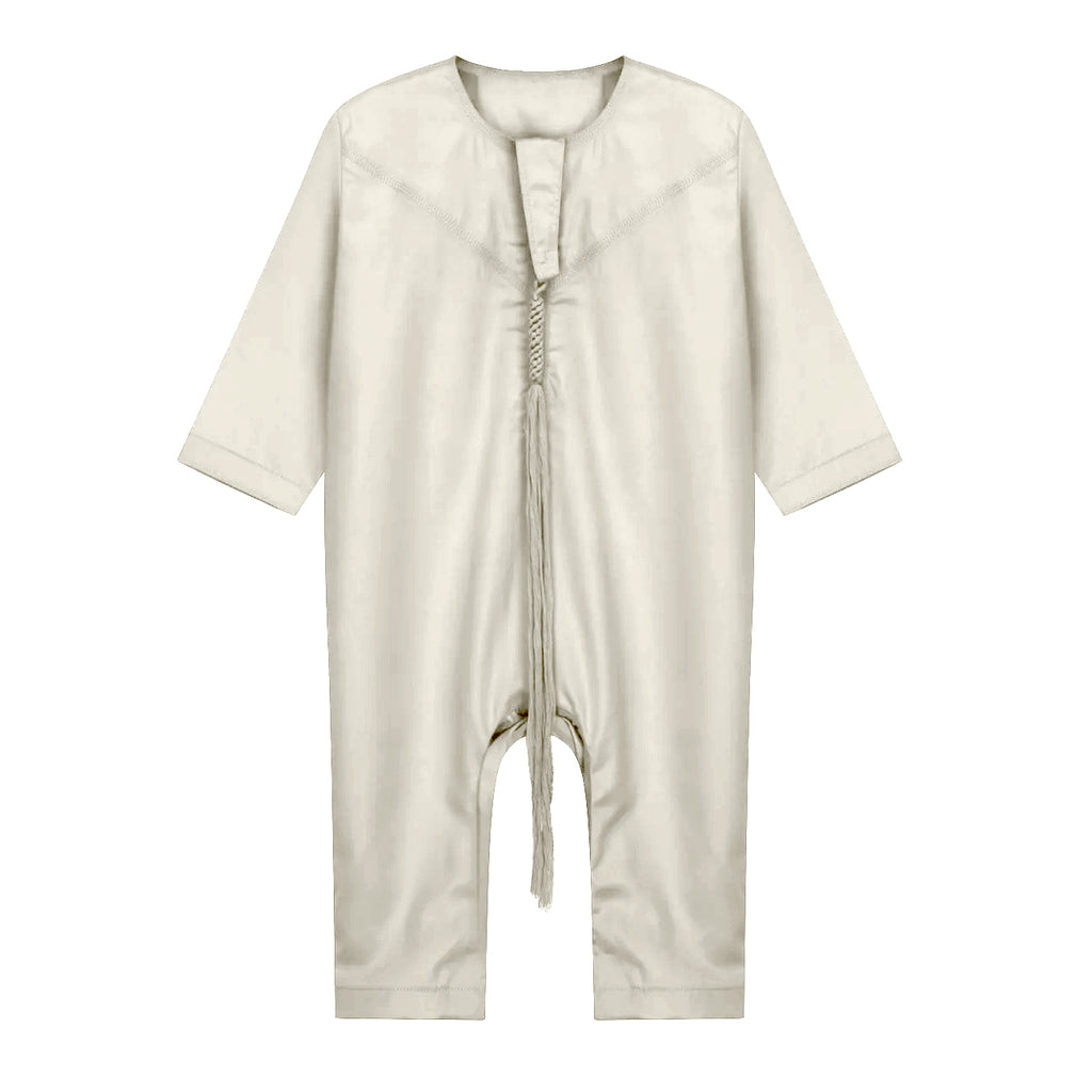 Kids Emirati Thobe Jumper Suit  Moon Mist