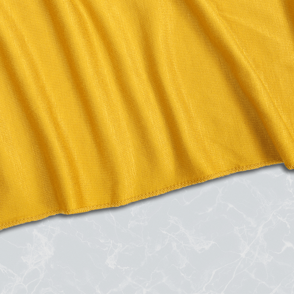 Plain Yellow Mustard Jersey Scarf USA – Soft and Breathable Hijab