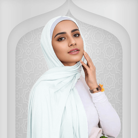 White Jersey Scarf for Women USA – Soft and Modest Hijab