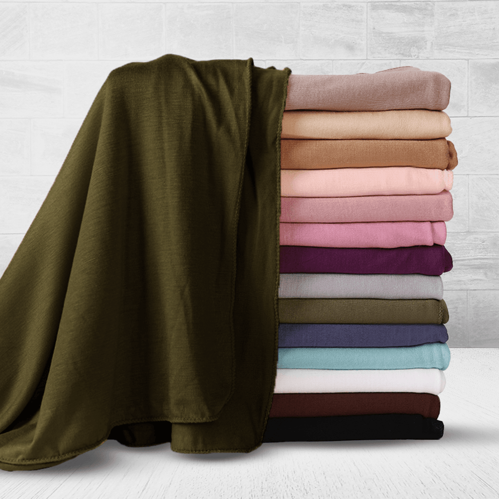 Shop Olive Jersey Hijab USA – Everyday Modest Wear