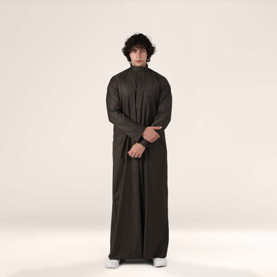 Collar Thobe Imperial Olive