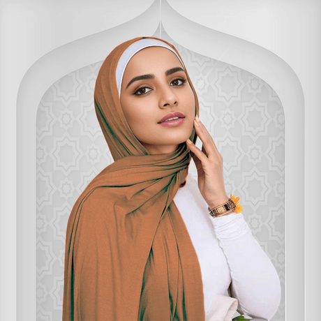 Camel Jersey Scarf for Women USA