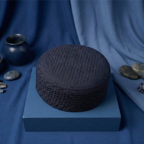 The Al Kufi Midnight Blue modest Muslim headwear USA