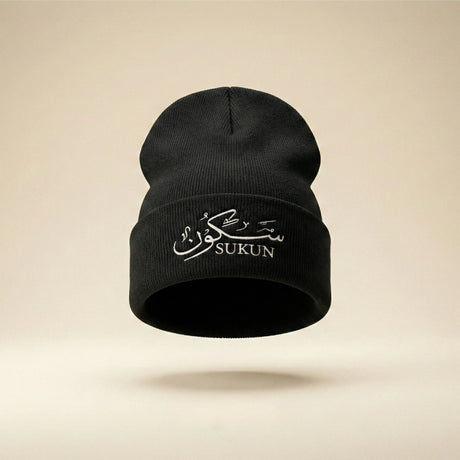 Buy Sukun Premium Black Islamic beanie USA