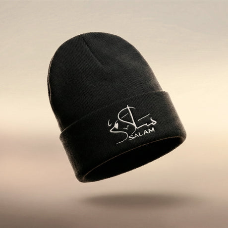 Shop Salam luxury Black Muslim knit cap online USA
