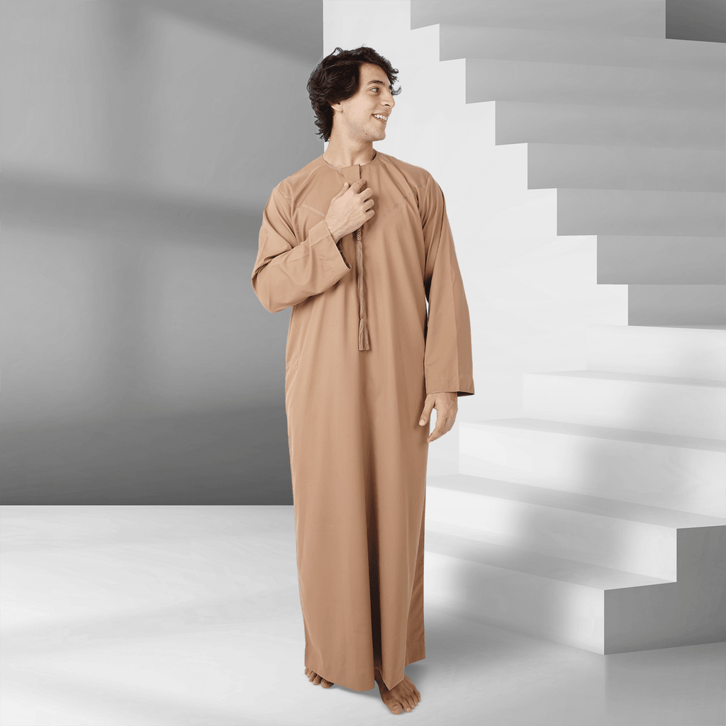 Shop Brown Emirati Thobe for Men Online
