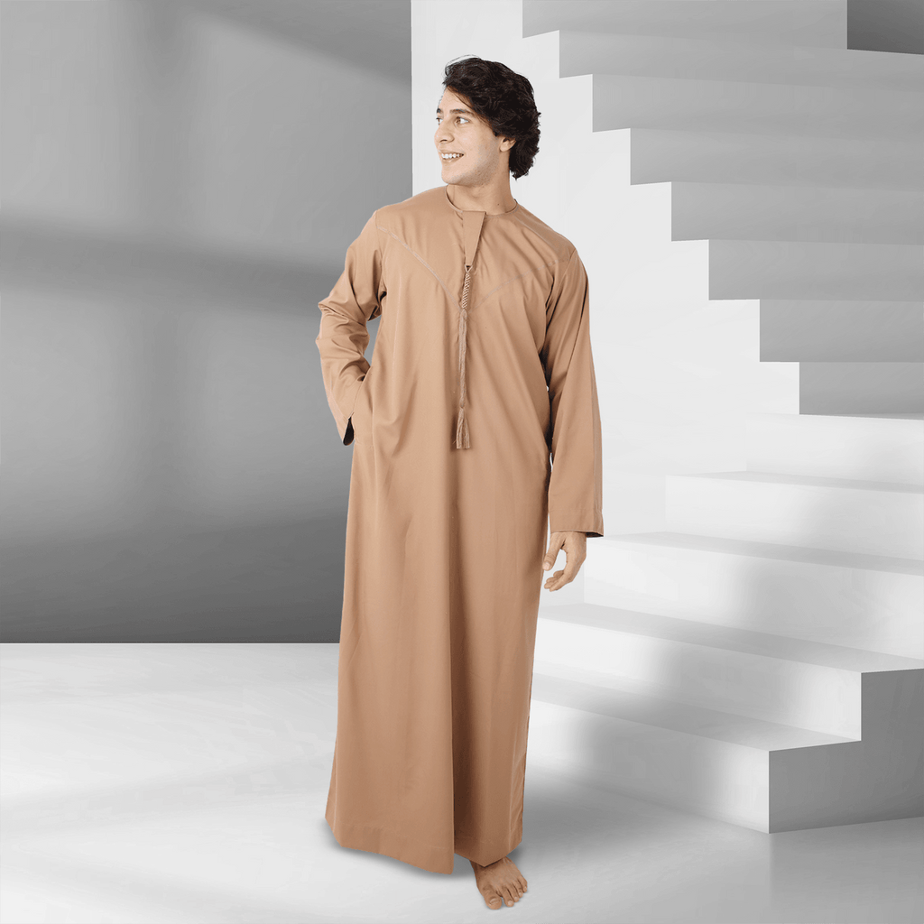 Buy Brown Emirati Thobe for Men