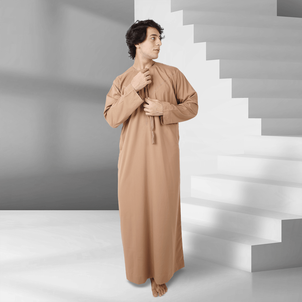 Shop Brown Emirati Thobe for Men