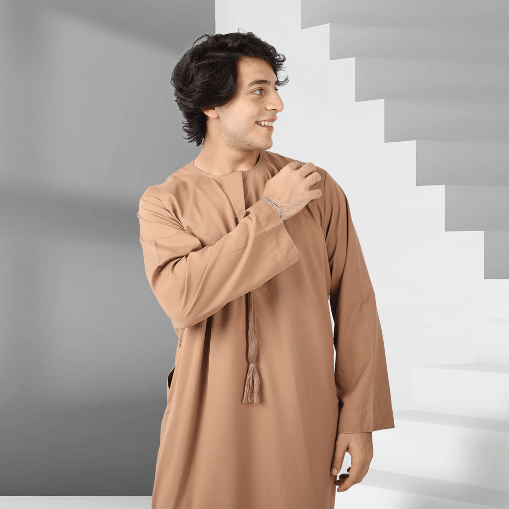 Men's Brown Emirati Thobe Online