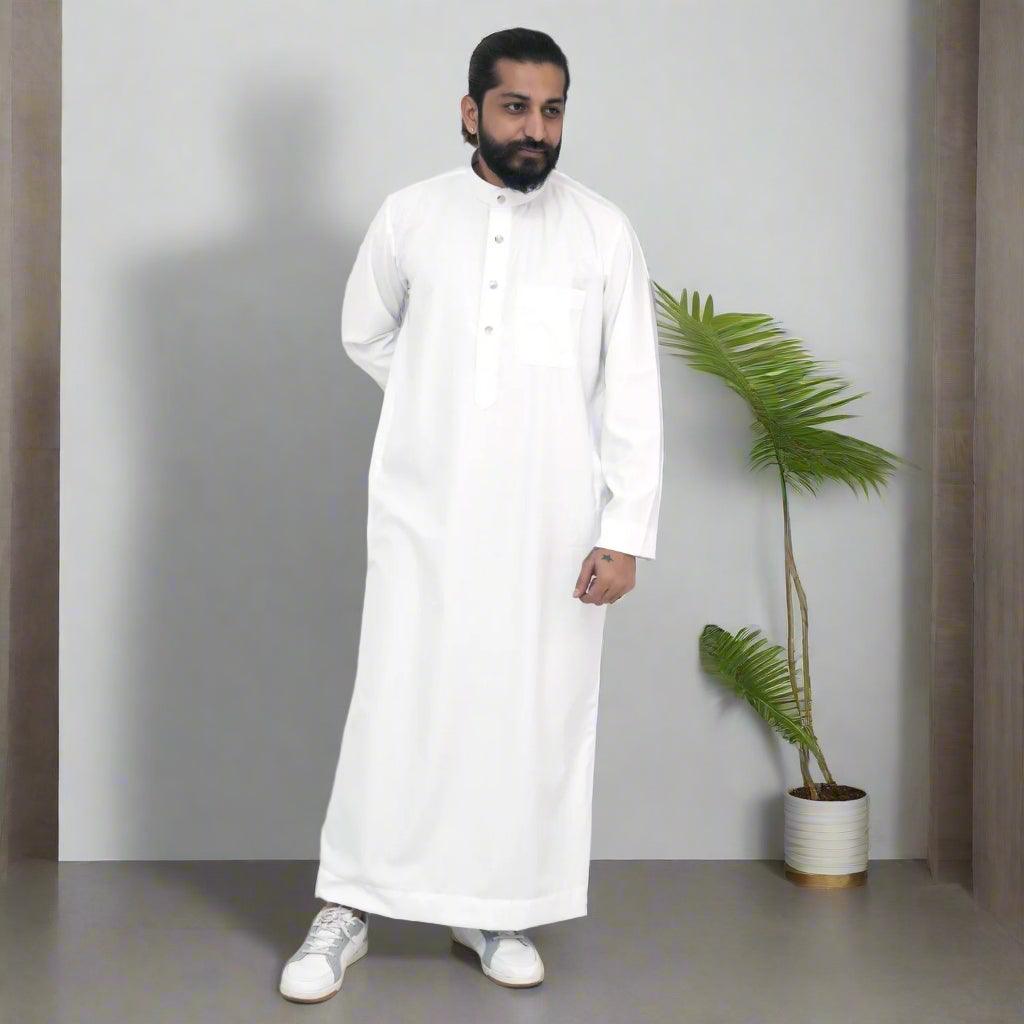 Collared Thobe Shop Royal Thobes for Men Online in USA | Alhaya Fashion