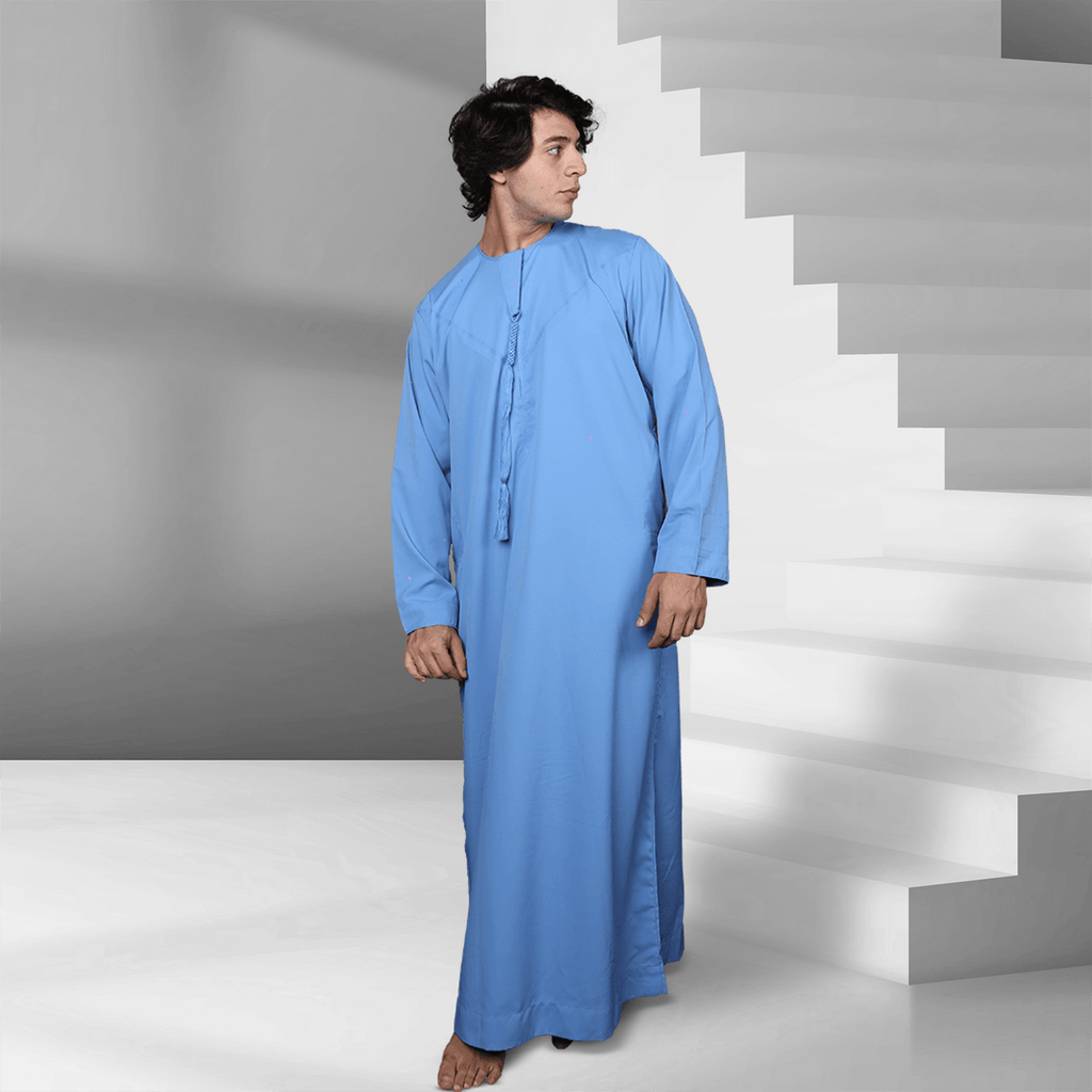 Buy Jordy Blue Emirati Thobe for Men