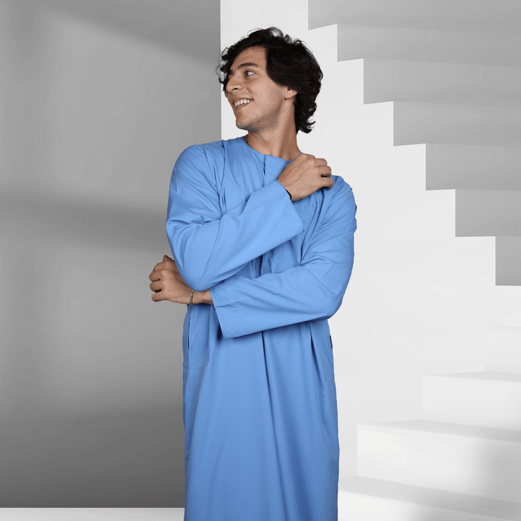 Shop Jordy Blue Emirati Thobe for Men