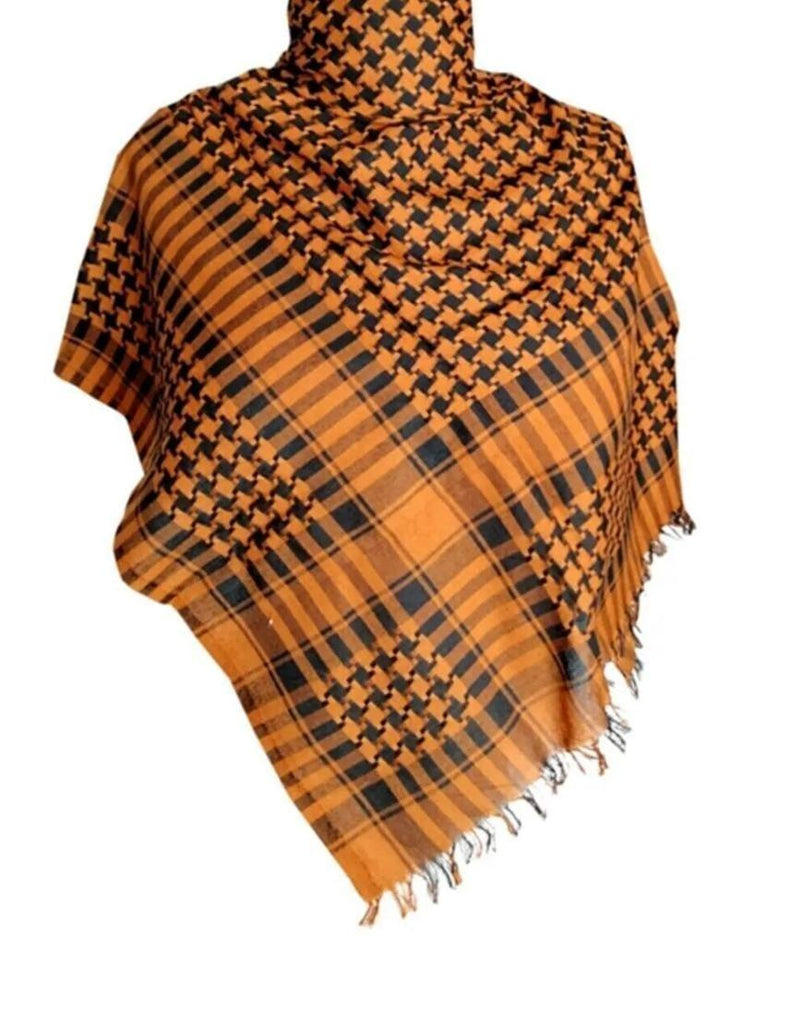 Yellow Keffiyeh Scarf for Men