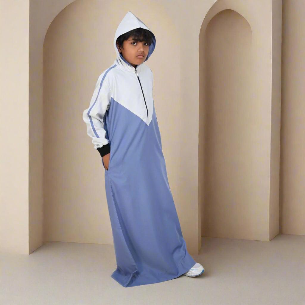 Buy Kids Hoodie Thobe Online at Alhaya Fashion