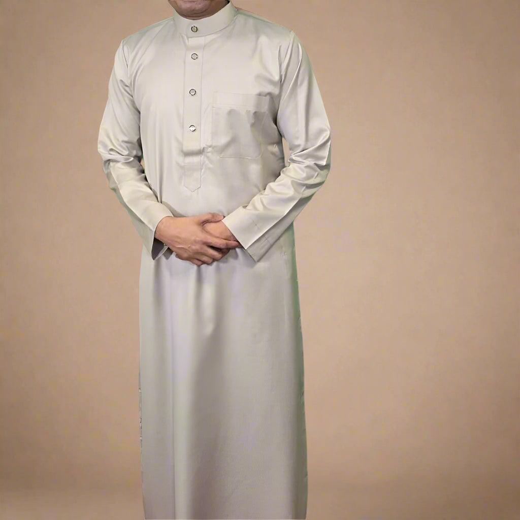 Purchase Classic Collar Light Brown Thobe