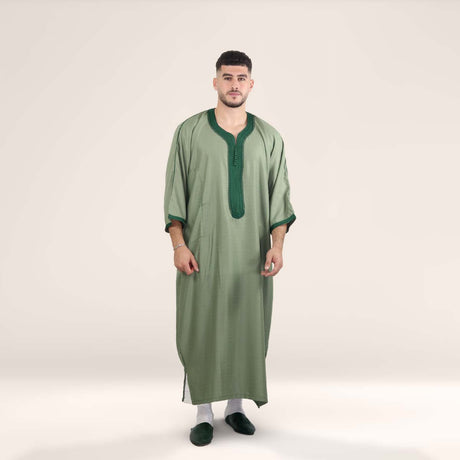 Mens sage oasis Moroccan gandoura in USA