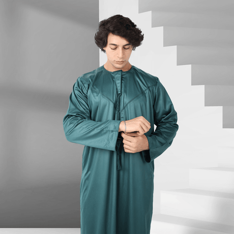 Mineral Green Emirati Thobe