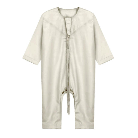 Kids Emirati Thobe Jumper Suit  Moon Mist