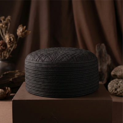 Al Mashrabiyah Kufi Obsidian Midnight