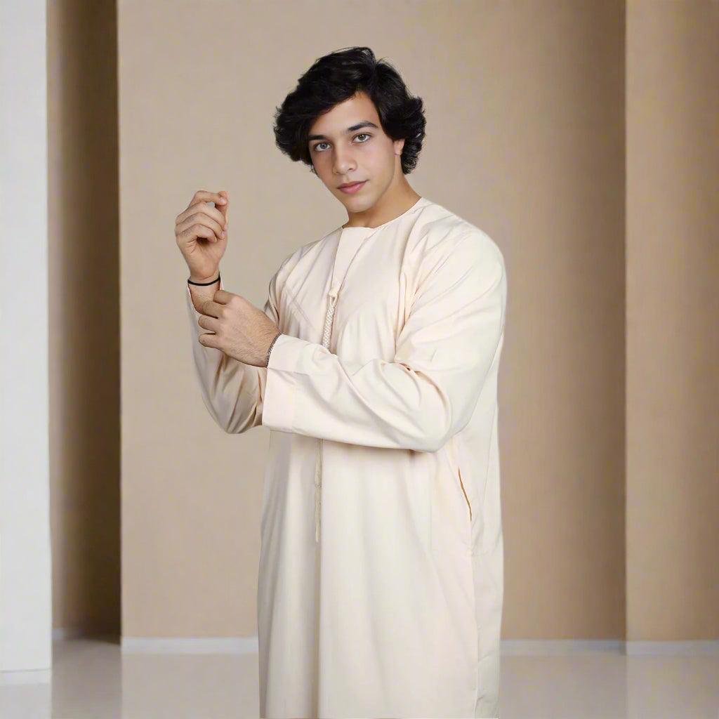 Pearl Bush Emirati Thobe for Boys