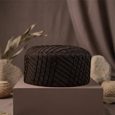 Wiqayah Kufi Qahwa Brown