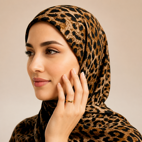 Sabi Sands Printed Modal Hijab Alhaya Fashion