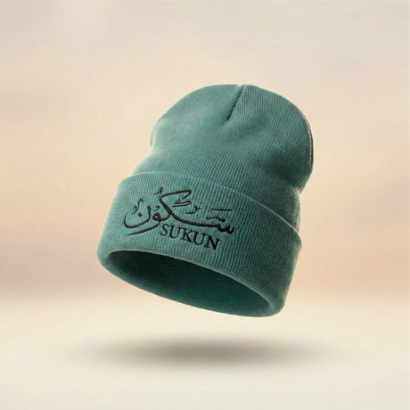 Buy Sukun Premium Sage Green Islamic beanie USA