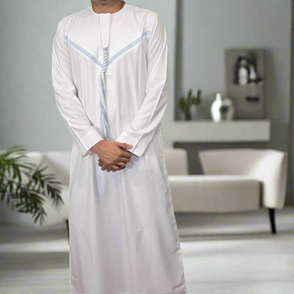 Online White Emirati Thobe