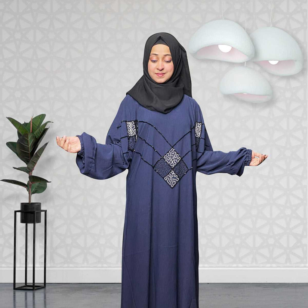 Starry Night Gown Abaya - Al Haya Fashion Bazar
